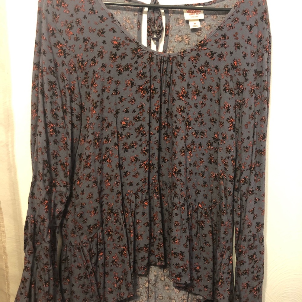 Mossimo Boho Long Sleeve Top